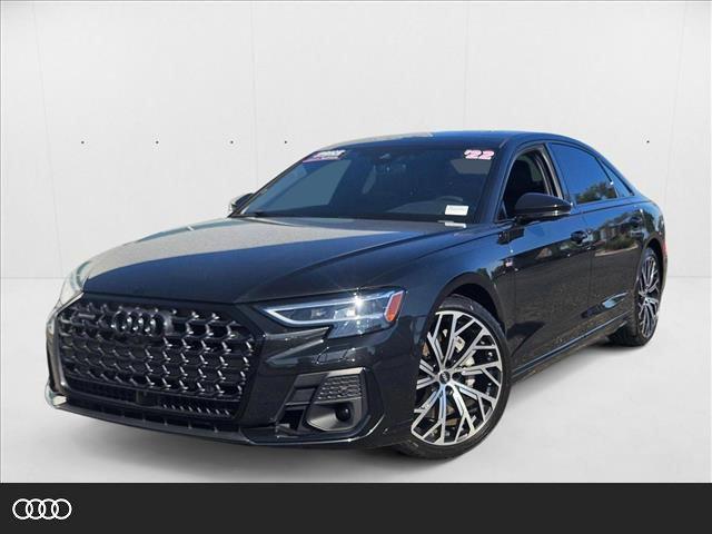 used 2022 Audi A8 car, priced at $56,495