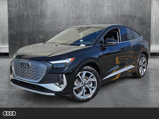 new 2025 Audi Q4 e-tron Sportback car, priced at $56,388