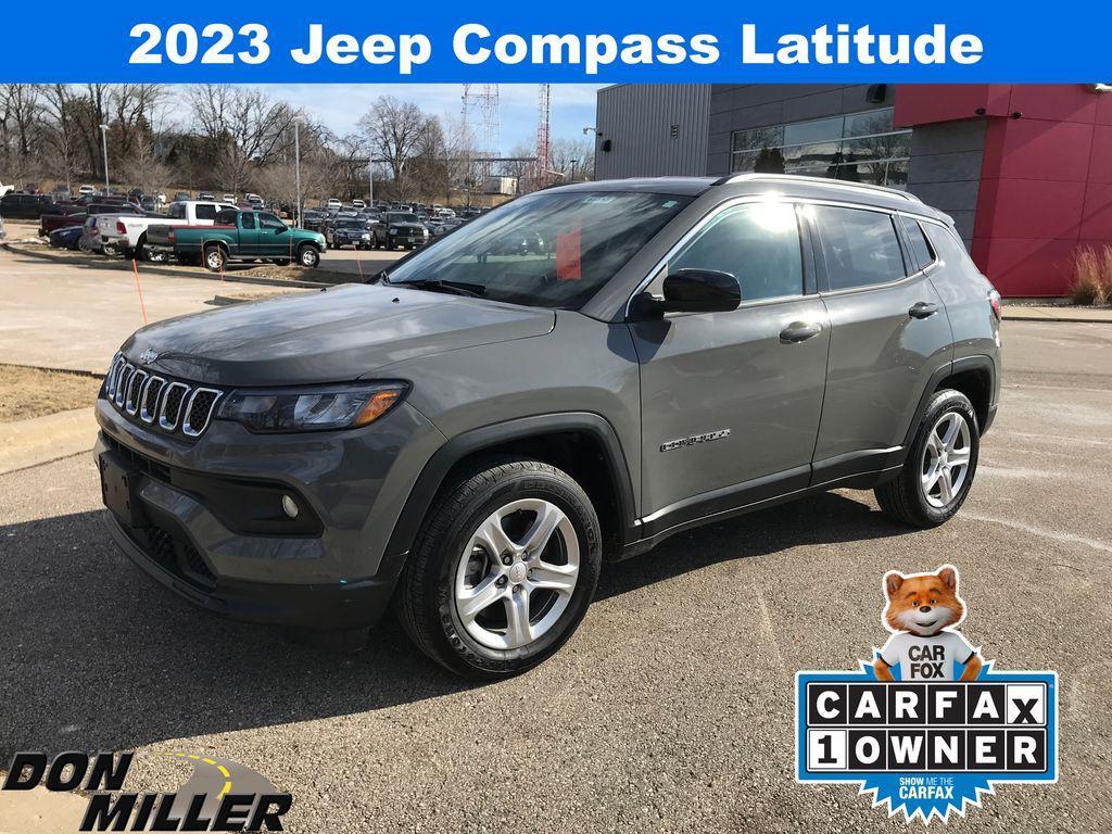 used 2023 Jeep Compass car, priced at $26,031