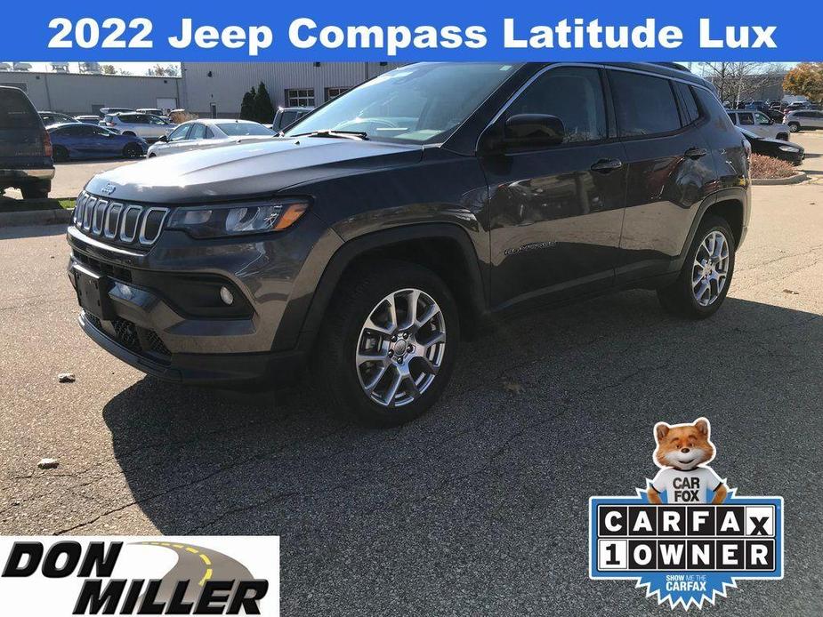 used 2022 Jeep Compass car, priced at $22,226