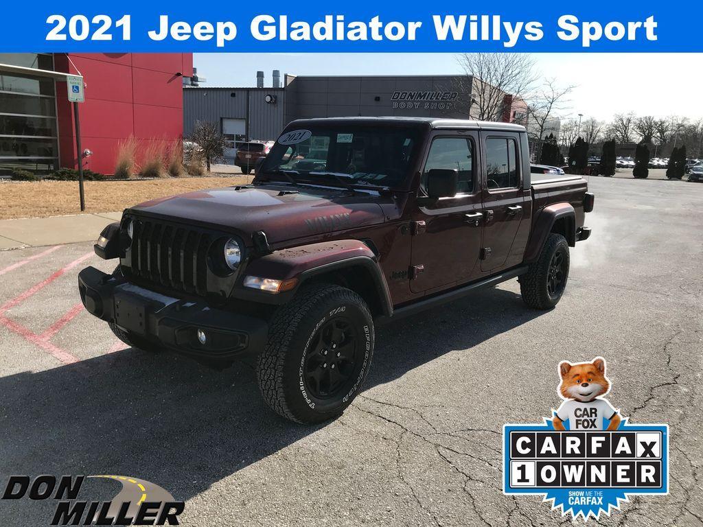 used 2021 Jeep Gladiator car, priced at $30,167