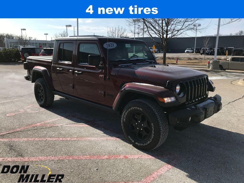 used 2021 Jeep Gladiator car, priced at $30,167