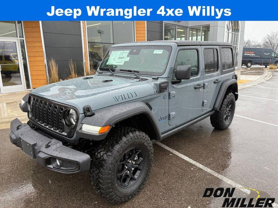 new 2025 Jeep Wrangler 4xe car, priced at $55,614