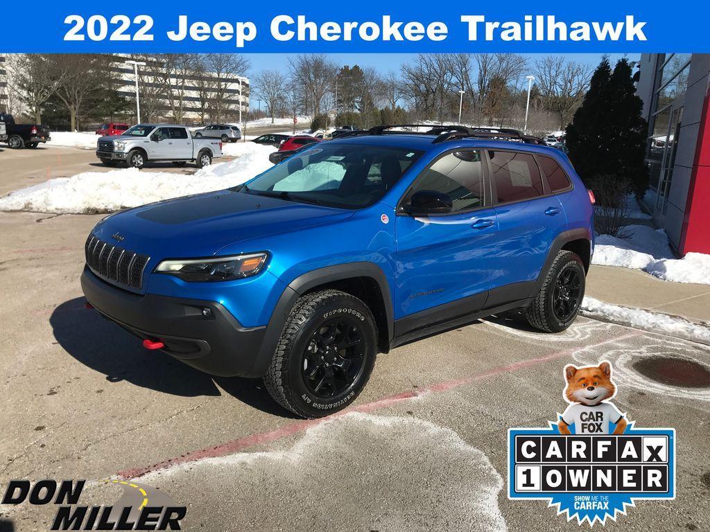 used 2022 Jeep Cherokee car, priced at $26,166