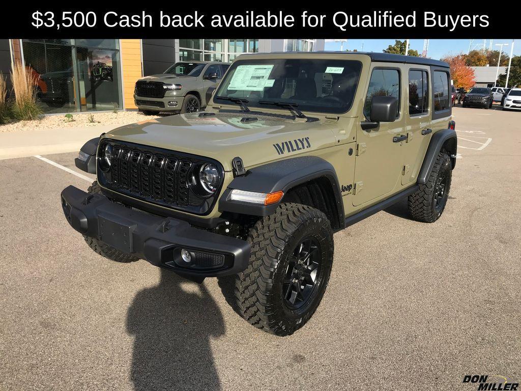 new 2026 Jeep Wrangler car, priced at $47,014