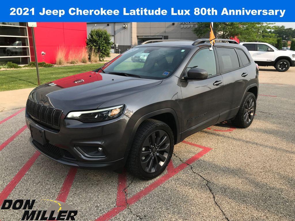 used 2021 Jeep Cherokee car, priced at $22,990