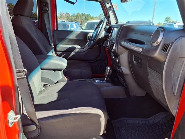 used 2014 Jeep Wrangler Unlimited car, priced at $16,488