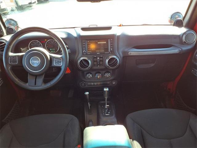 used 2014 Jeep Wrangler Unlimited car, priced at $16,488