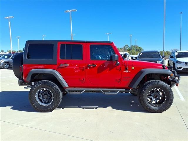 used 2014 Jeep Wrangler Unlimited car, priced at $16,488