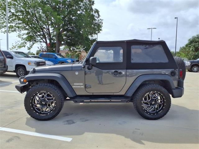 used 2017 Jeep Wrangler car, priced at $17,123