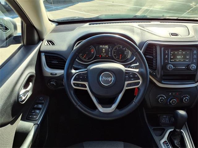 used 2017 Jeep Cherokee car, priced at $10,974