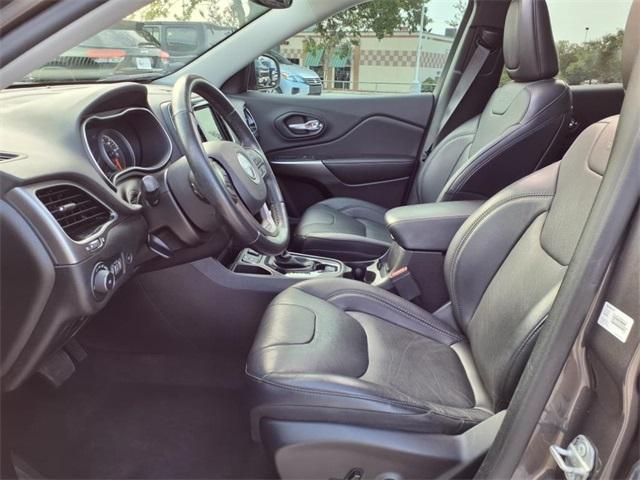 used 2021 Jeep Cherokee car, priced at $21,578