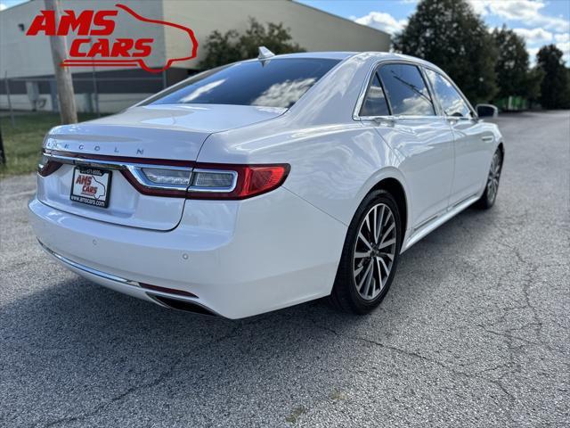 used 2018 Lincoln Continental car, priced at $15,463