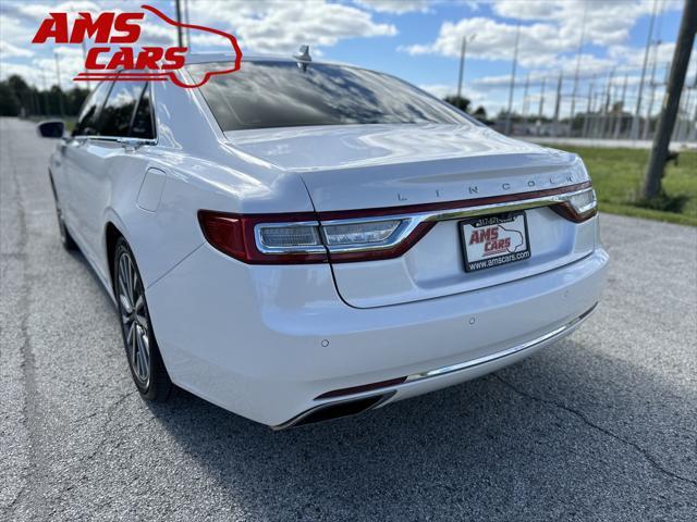 used 2018 Lincoln Continental car, priced at $15,463