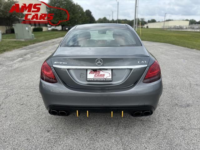 used 2020 Mercedes-Benz AMG C 43 car, priced at $42,000