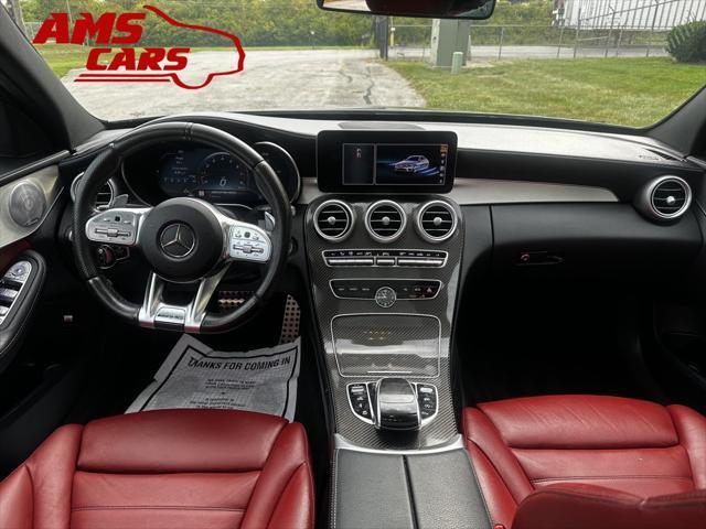 used 2020 Mercedes-Benz AMG C 43 car, priced at $42,000