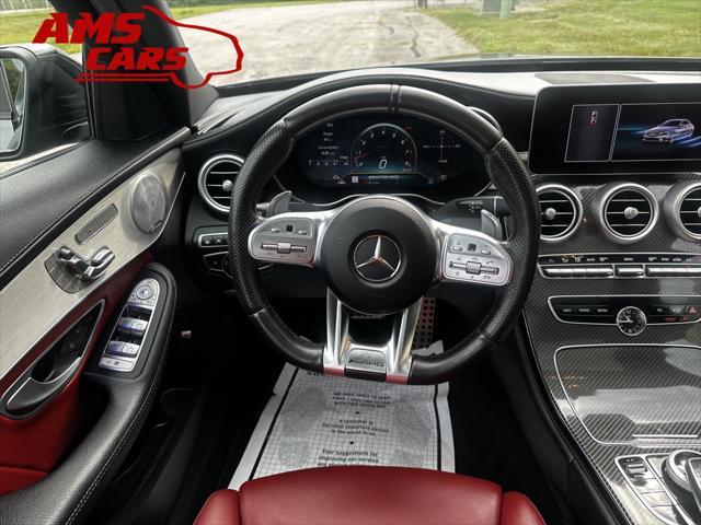 used 2020 Mercedes-Benz AMG C 43 car, priced at $42,000