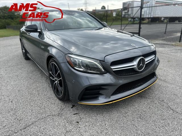 used 2020 Mercedes-Benz AMG C 43 car, priced at $42,000