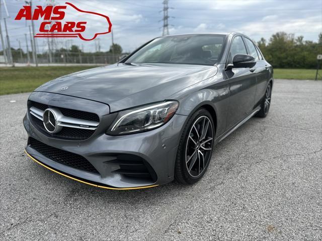 used 2020 Mercedes-Benz AMG C 43 car, priced at $42,000