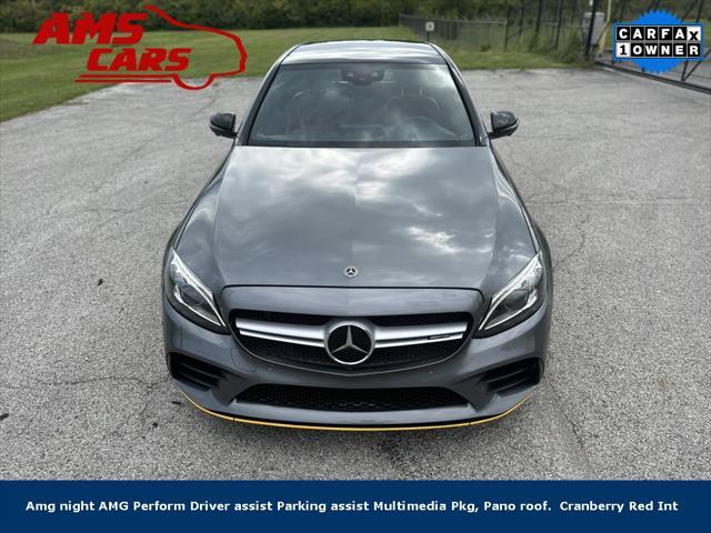 used 2020 Mercedes-Benz AMG C 43 car, priced at $38,875