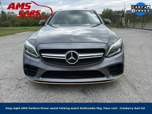 used 2020 Mercedes-Benz AMG C 43 car, priced at $38,875