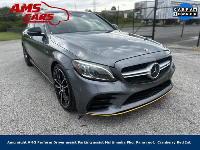 used 2020 Mercedes-Benz AMG C 43 car, priced at $38,875