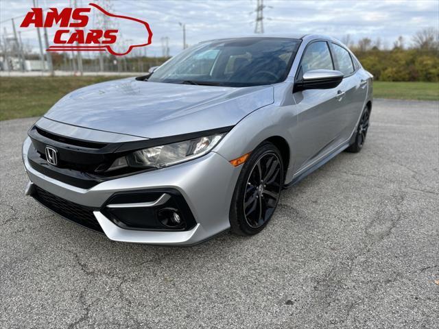 used 2021 Honda Civic car, priced at $19,500