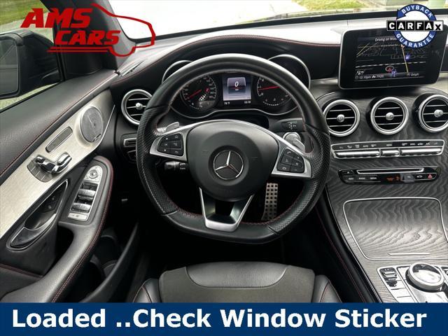 used 2018 Mercedes-Benz AMG GLC 43 car, priced at $27,000