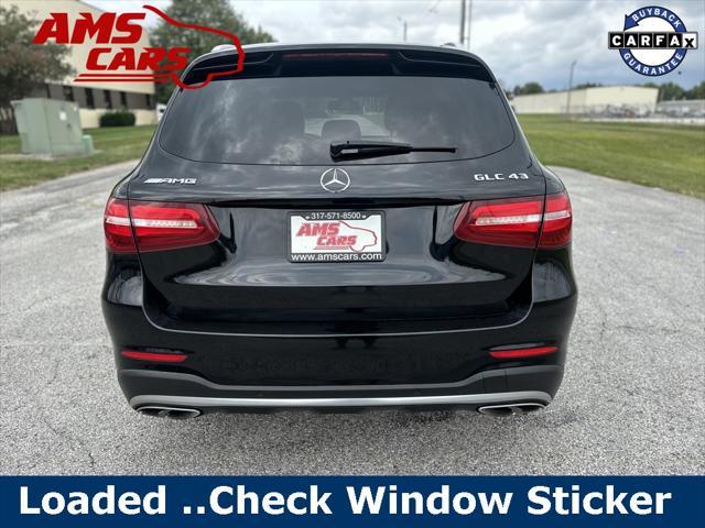 used 2018 Mercedes-Benz AMG GLC 43 car, priced at $27,000