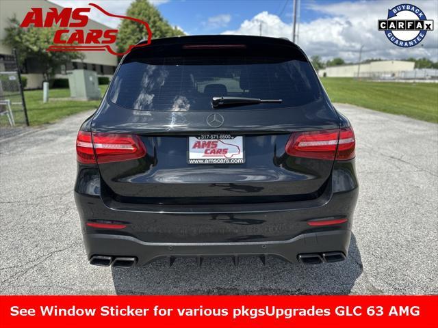 used 2018 Mercedes-Benz AMG GLC 63 car, priced at $34,200