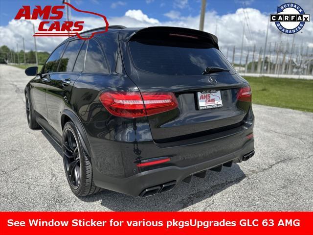 used 2018 Mercedes-Benz AMG GLC 63 car, priced at $34,200