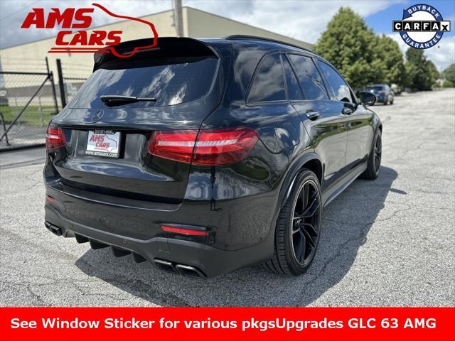 used 2018 Mercedes-Benz AMG GLC 63 car, priced at $34,200