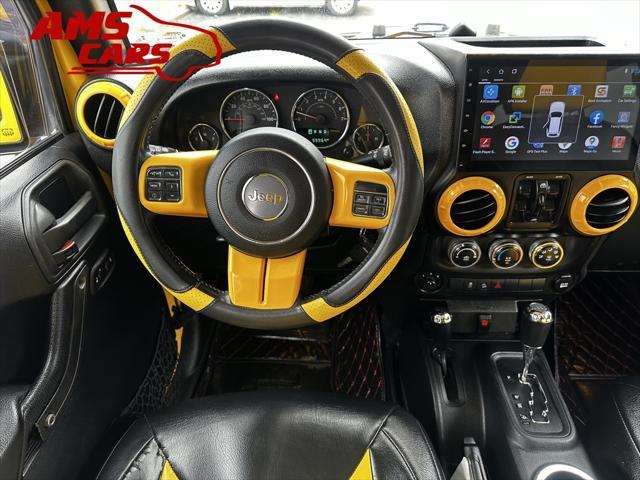 used 2015 Jeep Wrangler Unlimited car, priced at $19,000