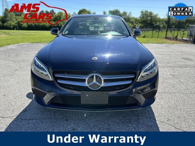 used 2021 Mercedes-Benz C-Class car, priced at $28,400