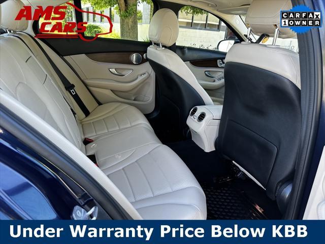 used 2021 Mercedes-Benz C-Class car, priced at $25,300