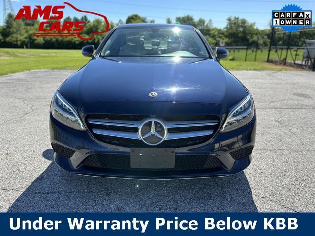 used 2021 Mercedes-Benz C-Class car, priced at $25,300