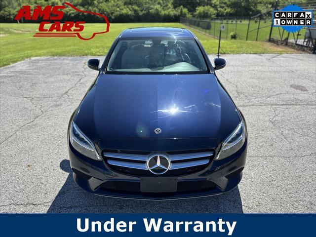 used 2021 Mercedes-Benz C-Class car, priced at $28,400