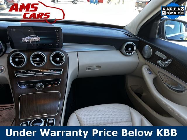 used 2021 Mercedes-Benz C-Class car, priced at $25,300