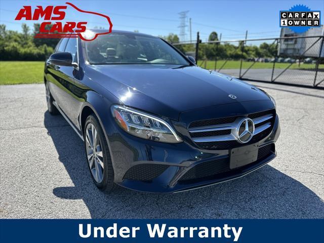 used 2021 Mercedes-Benz C-Class car, priced at $28,400