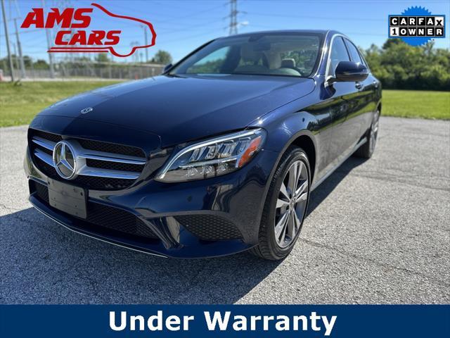 used 2021 Mercedes-Benz C-Class car, priced at $28,400