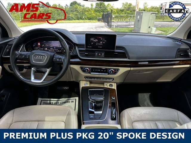 used 2020 Audi Q5 car, priced at $17,999