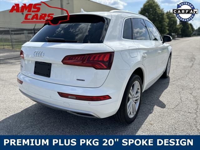 used 2020 Audi Q5 car, priced at $17,999