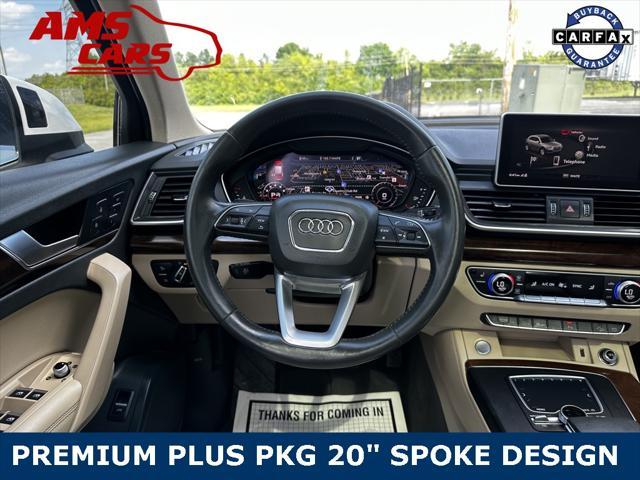 used 2020 Audi Q5 car, priced at $17,999