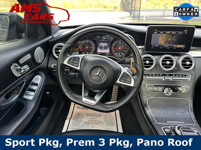 used 2017 Mercedes-Benz C-Class car, priced at $19,500