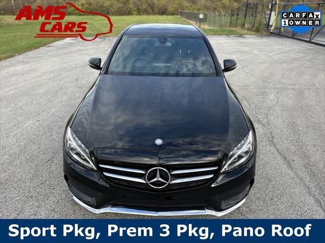 used 2017 Mercedes-Benz C-Class car, priced at $19,500