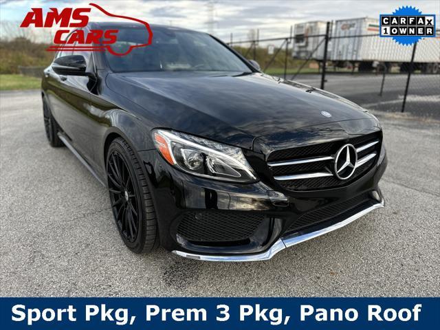 used 2017 Mercedes-Benz C-Class car, priced at $19,500