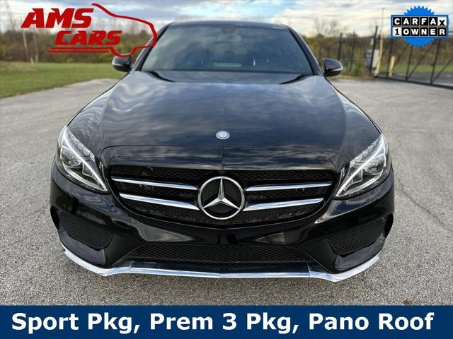 used 2017 Mercedes-Benz C-Class car, priced at $19,500