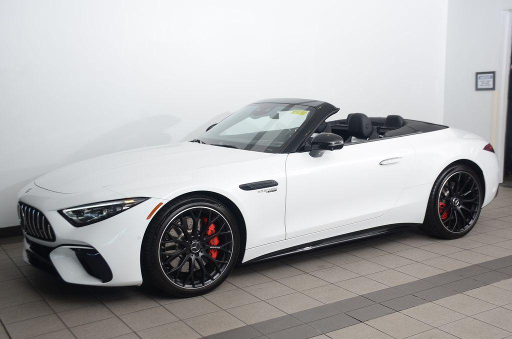 used 2022 Mercedes-Benz AMG SL 55 car, priced at $106,993