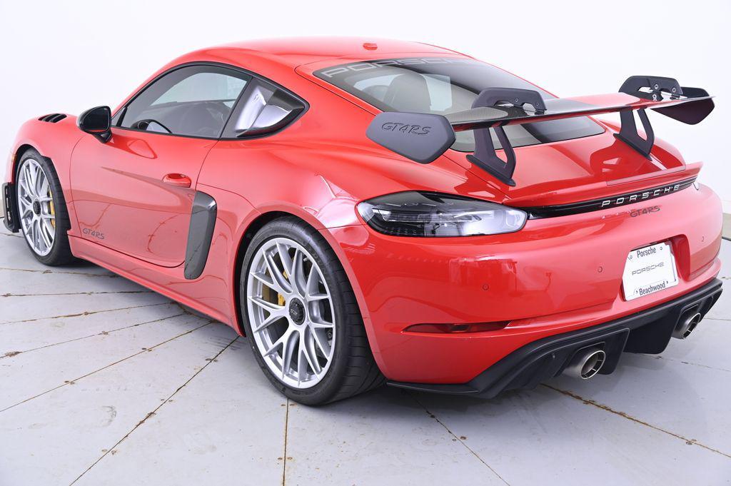 used 2025 Porsche 718 Cayman car, priced at $218,995