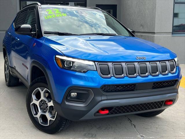 used 2022 Jeep Compass car, priced at $23,950